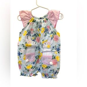 Mudpie bunny romper